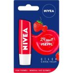 Shopwave Nivea Çilek Dudak Bakım Kremi 4,8gr x 3 Adet,24 Saat Nem,dudak Bakımı,çilek Kokusu, Hafif Kırmızı I - 0-Koyu Mavi