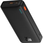 Shopwave Os-Baseus Airpow Hızlı Şarj Power Bank 20000MAH 20W, Siyah (Usb To Type-C 50CM Siyah Kablo Dahil) - Adaçayı Yeşili