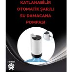 Shopwave Otomatik Şarjlı Damacana Pompası Ev Ofis Kamp Kullanım