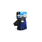 shopwave PARMAKSIZ - FİLELİ SPORCU ELDİVENİ MAVİ /SİYAH MEDİUM (5047)