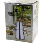 Shopwave PRAMİT AİLE BOY ÇELİK ÇAYDANLIK SETİ - TAKIMI RENKLİ BAKALİT KULP ÜST DEMLİK: 1.5LT - ALT SULUK: 2.7