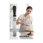 Shopwave Profesyonel Pasta Hazırlama ve Şekillendirme Spatulası 304 Paslanmaz Çelik