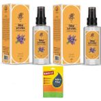 Shopwave Rebul Lavanda Kolonya, 2X125ML Pet Şişe, Koroplast Mikrofiber Bez Hediyeli