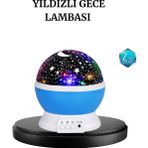 Shopwave Renkli LED Gece Lambası 6 Işık Modlu Çocuk Odası Atmosfer Aydınlatma