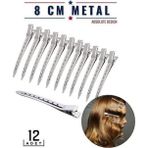 Shopwave Saç Klipsi Metal Toka 12 Adet Absolute Design