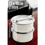 shopwave Sefer Tası Paslanmaz Çelik Yemek Kabı 17 Cm 2 Litre