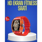 Shopwave Şeffaf Tasarımlı Akıllı Saat Dokunmatik Ekranlı