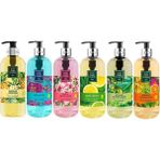 Shopwave Sıvı Sabun Seti Ayvalık Zeytin Çiçeği, Çeşme Limonu, Japon Kiraz Çiçeği, Okyanus,