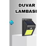 Shopwave Solar Güçlü LED Dış Mekan Lambası – Güneş Enerjisiyle Şarj Olan Sensörlü Bahçe Işığı