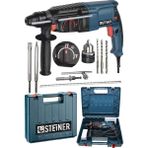 Shopwave Steiner Alman 3000 Watt Darbeli Matkap Kırıcı Hilti + 1 Adet Mandren + 5 Adet Uç
