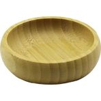 Shopwave TEKLİ - MİNİ=8.5CM AHŞAP BAMBU ÇEREZLİK - LOKUMLUK KASE (5047)