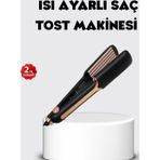 Shopwave Tost Model Saç Şekillendirici Dempower DP-134 360° Döner Kablolu