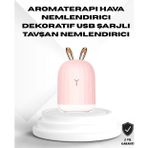 Shopwave Ultrasonik Hava Nemlendirici 200 ml Aroma Difüzör LED Işıklı Sessiz