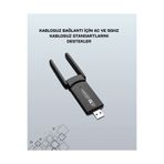 shopwave USB 3.0 Wireless Adaptör – 2.4GHz & 5GHz Destekli