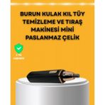 Shopwave USB Şarjlı Sessiz Burun ve Kulak Kılı Temizleme Cihazı - Orijinal