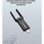 Shopwave USB WiFi Adaptör – 1200 Mbps Hız