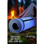 Shopwave Uyku Matı - Kamp Matı - Piknik Çadır Matı 11 mm Çift Taraflı Mavi