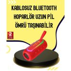 Shopwave Uzun Pil Ömürlü Bluetooth 5.1 Hoparlör