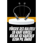 Shopwave Yeni Nesil Silikonlu Kulak Içi Kablosuz Kesintisiz Bluetooth Kulaklık Kablolu - Çok Renkli
