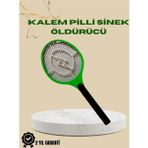 Shopwave Yüksek Gerilimli Elektronik Sinek Öldürücü – Pil ile Çalışan, Güvenlik Izgaralı
