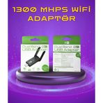 Shopwave Yüksek Hızlı 1200 Mbps Çift Bant USB WiFi Adaptör – Güçlü Sinyal, Geniş Uyumluluk