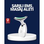 Shopwave Yüz ve Boyun Sıkılaştırıcı Cilt Bakım Cihazı | Ems Mikro Akım & Kırışıklık Giderici - Çok Renkli