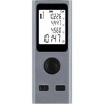Shopytech Mini USB Şarjlı Lazer Metre 50 M Dijital Mesafe Ölçer Alan/hacim Hesabı Pisagor Sürekli Ölçüm - Siyah