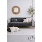 Shopyteks Kaymaz Welsoft Koltuk Örtüsü 170X210 Bej Evcil Hayvan Dostu Kanepe & Çekyat Örtüsü - 170 x 210 cm - Antrasit