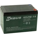 Shopzum 12 Volt - 14 Amper Elektrikli Bisiklet Aküsü (150 x 97 x 95 Mm) (1 Adet)