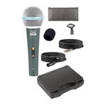 ShopZum Lastvoice Lv-680 Profesyonel Dinamik El Mikrofonu (Çift Kablo Sünger Çanta Tutacak)