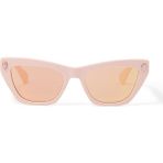 Shoreditch Small Cat Eye Güneş Gözlüğü 13X4 Cm, Cr-39 Lensli Şık Tasarım - Pembe