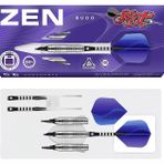 Shot! Dart Zen Budo Dart Plastik Uç Setleri -%80 Tungsten Yumuşak Uçlu Dart Profesyonel Set - El İşi Dart Uçuşları Yeni Zelanda'da Üretildi - Elektronik Dart Tahtası için Plastik Uçlu Dart - 18 Gram