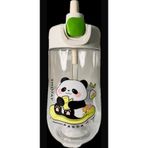 Shotay 500 ml Çocuk Suluk, Pipetli Kilitli Kapak, Kulplu, BPA İçermez, Hayvan Figürlü