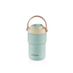 Shotay Askılı Mug Çelik Bardak 450Ml Pastel Mavi