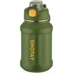 Shotay Çelik Termos Matara 720ML Koyu Yeşil - 720 ml