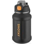 Shotay Çelik Termos Matara 720ML Siyah - 720 ml