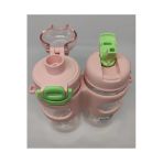 Shotay Çift Gözlü 900Ml Tritan Matara Pembe