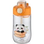Shotay Çocuk Su Matarası Tritan Panda 500Ml Turuncu