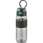 Shotay Çocuk Su Matarası Tritan Pipetli Siyah 800Ml