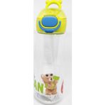 Shotay Dl-24628 620Ml Can Pipetli Tritan Yeşil Şeffaf Matara Taşıma Aparatlı