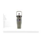 Shotay Dodge DB-24584 Çift Kullanım Pipetli/Rahat İçim Krem 1200ml Çelik Matara