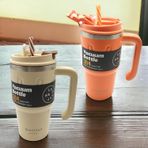Shotay Handle Pipetli Termos Mug 650 ml