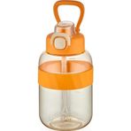 Shotay Pipetli Su Matarası Tritan Turuncu 1000Ml