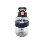 Shotay Pipetli Tritan Matara Siyah 1000 Ml. - Beyaz