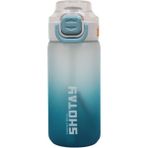 Shotay Soft Gradient Su Matarası Pc Mavi 600ml - Mavi - Beyaz