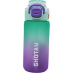 Shotay Soft Gradient Su Matarası Pc Mor 600ml - Mor - Mavi