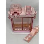 Shotay St - 7100 Çift Bölmeli 700 ml Matara Pembe