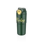 Shotay ST-8133 Haki 750 ml Çelik Çift Başlıklı Termos Matara