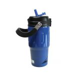 Shotay St-8168 Çift Kullanım Pipetli/Rahat İçim Mavi 900Ml Çelik Termos