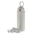 Shotay ST-8228 750 ml Gri Pipetli Şeffaf Kapaklı Çelik Termos